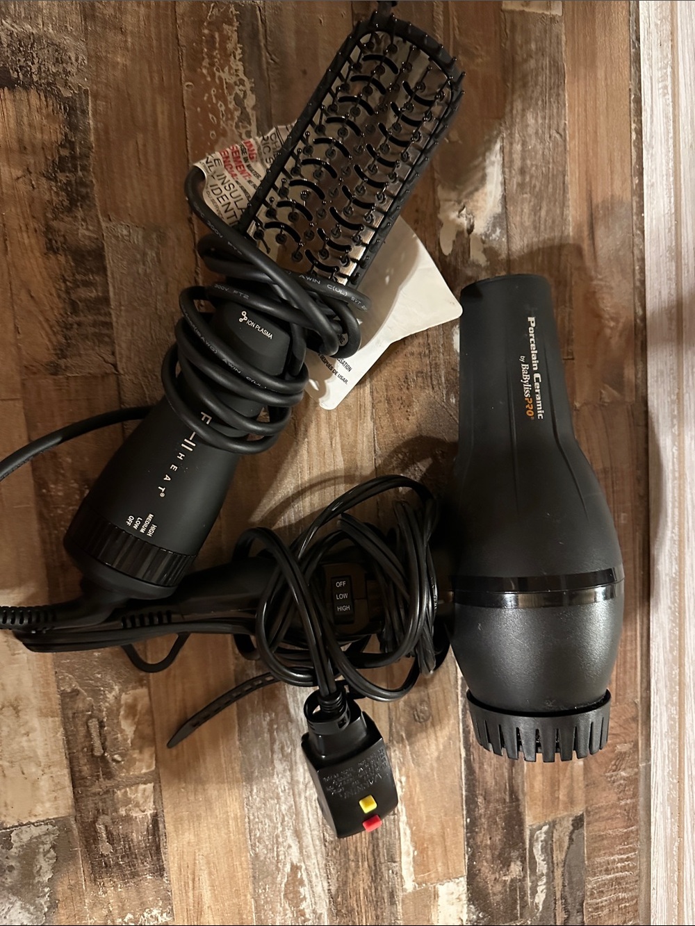 BabyblissPro Hair Dryer and Hot Brush Duo - Black